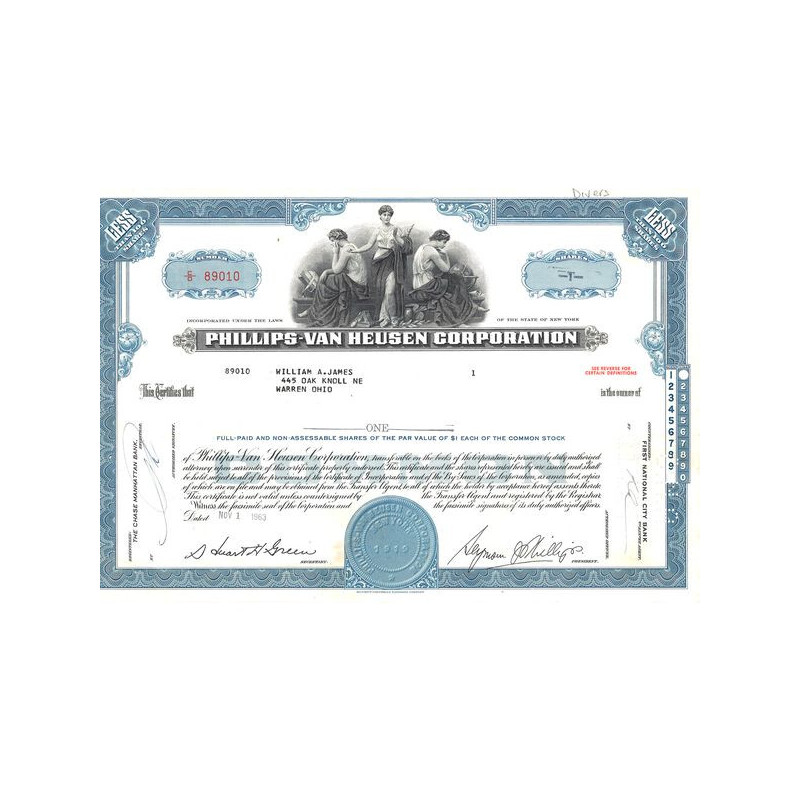 Philips-Van Heusen Corp (Titre 01 Act)