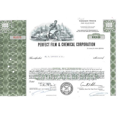 Perfect Film & Chemincal Corp (Titre 100 Act)
