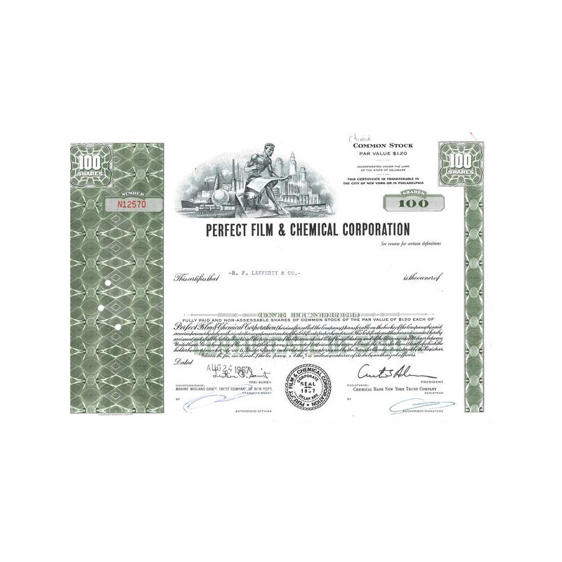 Perfect Film & Chemincal Corp (Titre 100 Act)