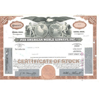 Pan Américan World Airways Inc (Marron)(CN)
