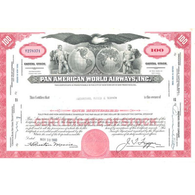 Pan Américan World Airways Inc (Rose)(CN)