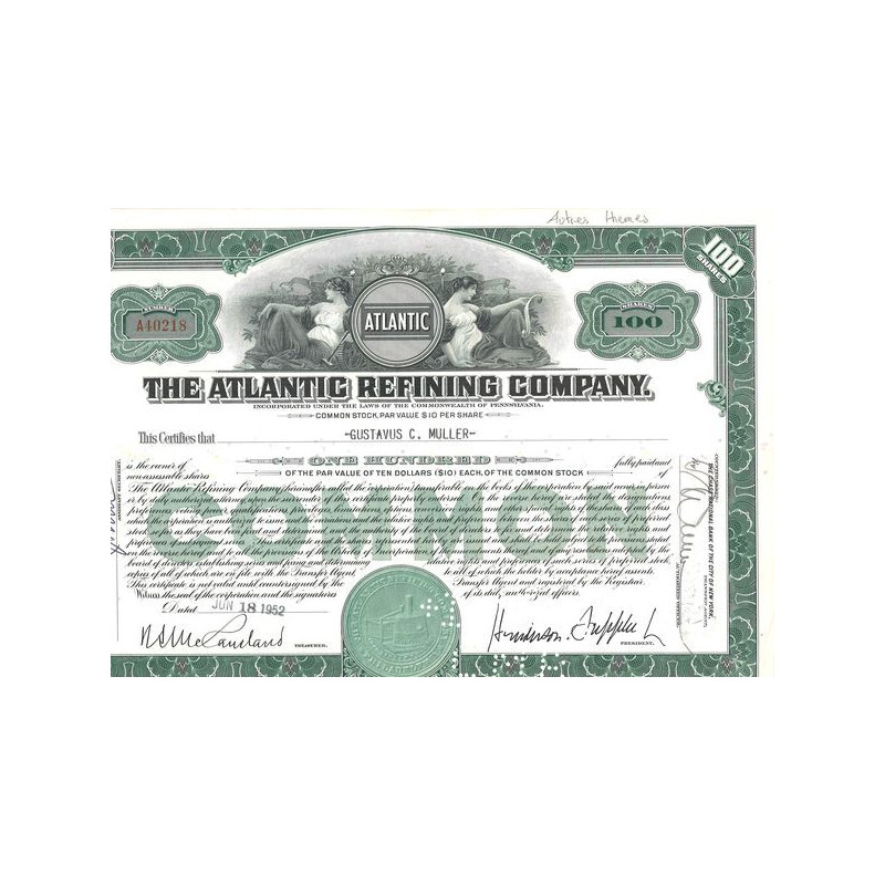 The Atlantic Refining Cy (Titre 100 Act)