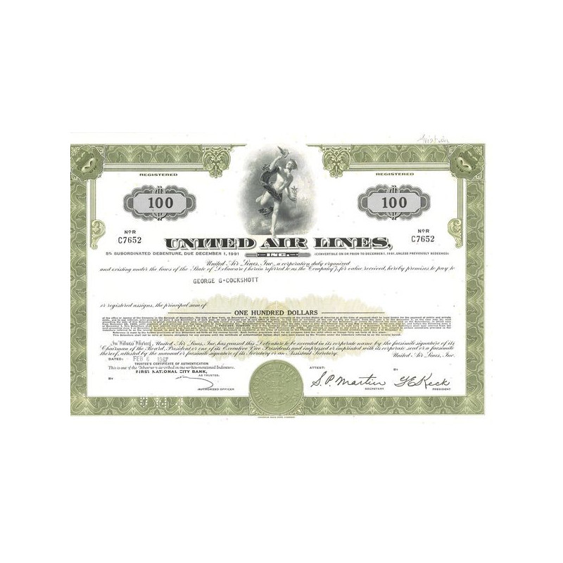 United Air Lines (Titre 100 Act)