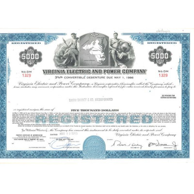 Virginia Electric and Power Cy (Act 5000 $)