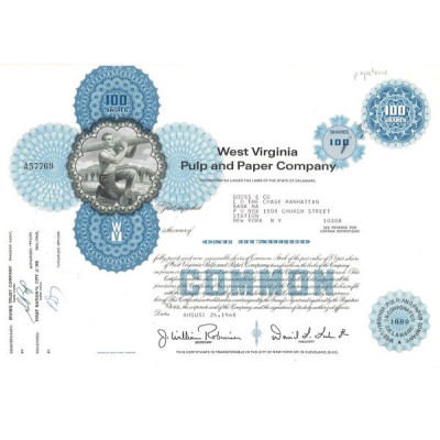 West Virginia Pulp and Paper Cy (Bleu)(Titre 100 Act)