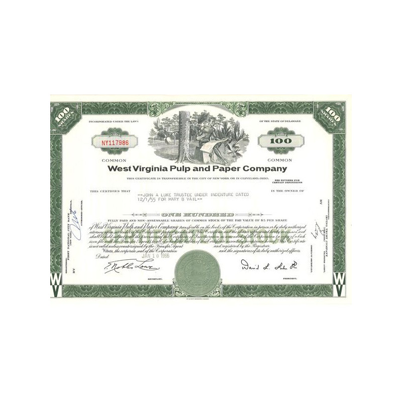 West Virginia Pulp and Paper Cy (Verte)(CN)