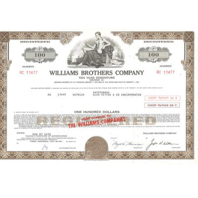Williams Brothers Cy (Act100 $)