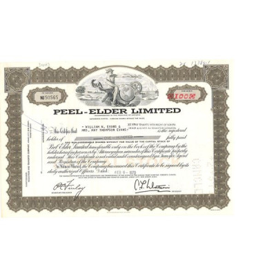 Peel-Elder Ltd (CN - Titre 100 Act)
