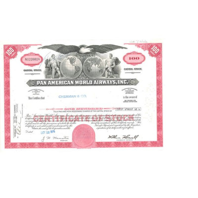 Pan American Western Petroleum Cy (CN - Titre 100 Act)