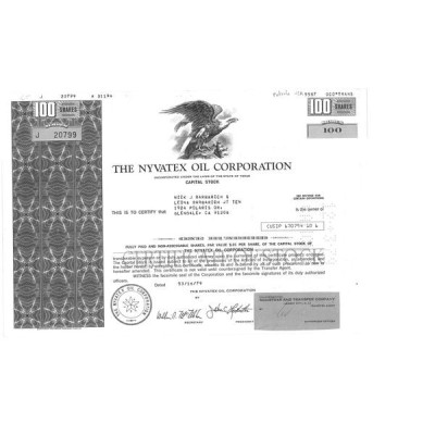 The Nyvatex Oil Corp (Titre 100 Act)