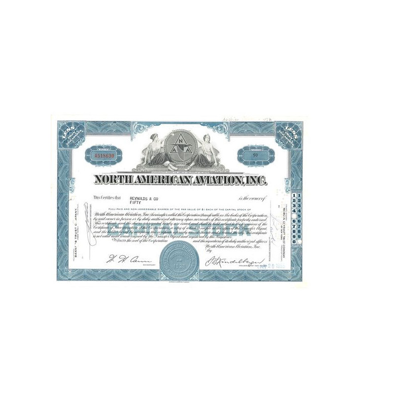 North American Aviation Inc (Titre 50 Act)