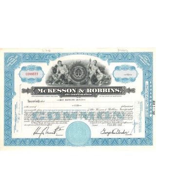 McKesson & Robbins (Titre 10 Act)