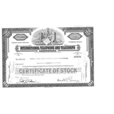 International Telephone and Telegraph (Titre 08 Act)