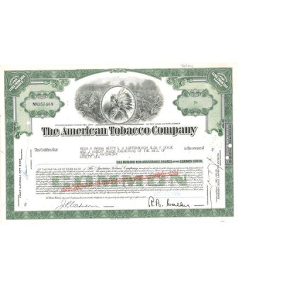 The American Tobacco Cy (Titre 96 Act)