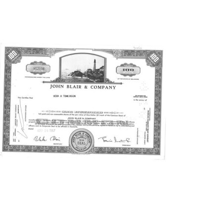 John Blair & Cy (Vert)(Titre 100 Act)