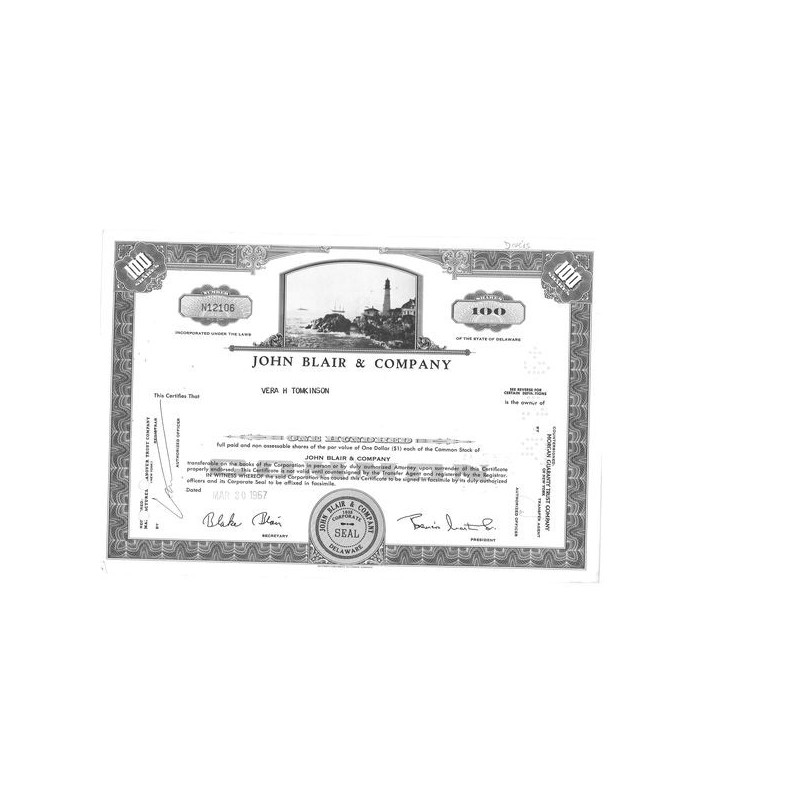 John Blair & Cy (Vert)(Titre 100 Act)