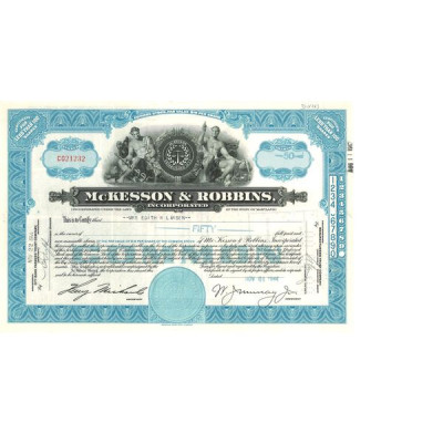 McKesson & Robbins (Titre 50 Act)