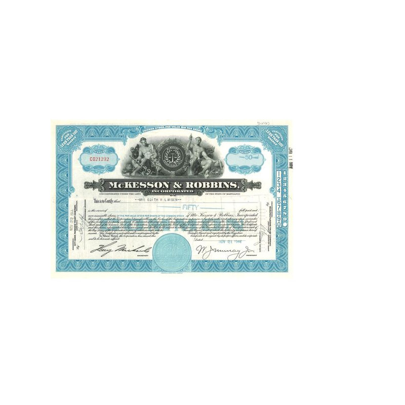 McKesson & Robbins (Titre 50 Act)