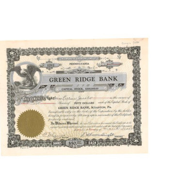 Green Ridge Bank (Titre 05 Act)
