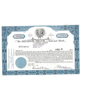 The Meadow Brook National Bank (Titre 89 Act)