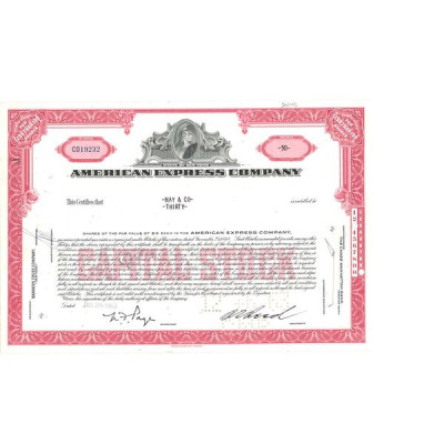 American Express Cy (Titre 30 Act)
