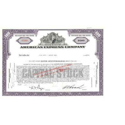 American Express Cy (Violet)(Titre 100 Act)