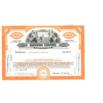 Boston Edison (Titre 100 Act)