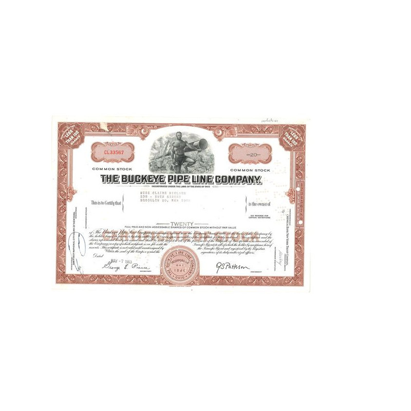 The Buckeye Pipe Line Cy (Titre 20 Act)