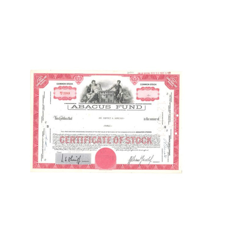 Abacus Fund (Titre 03 Act)