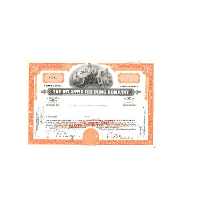 The Atlantic Refining Cy (Titre 03 Act)