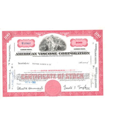 American Viscose Corp (Titre 100 Act)