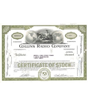 Collins Radio Cy (Verte)(Titre 100 Act)