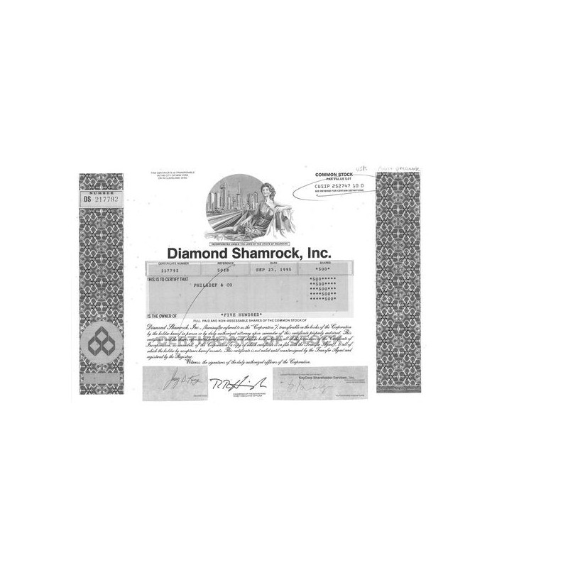 Diamond Shamrock Inc (Act 0.01$)