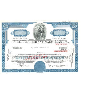 Crowell Collier and Macmillan Inc (Titre 03 Act)