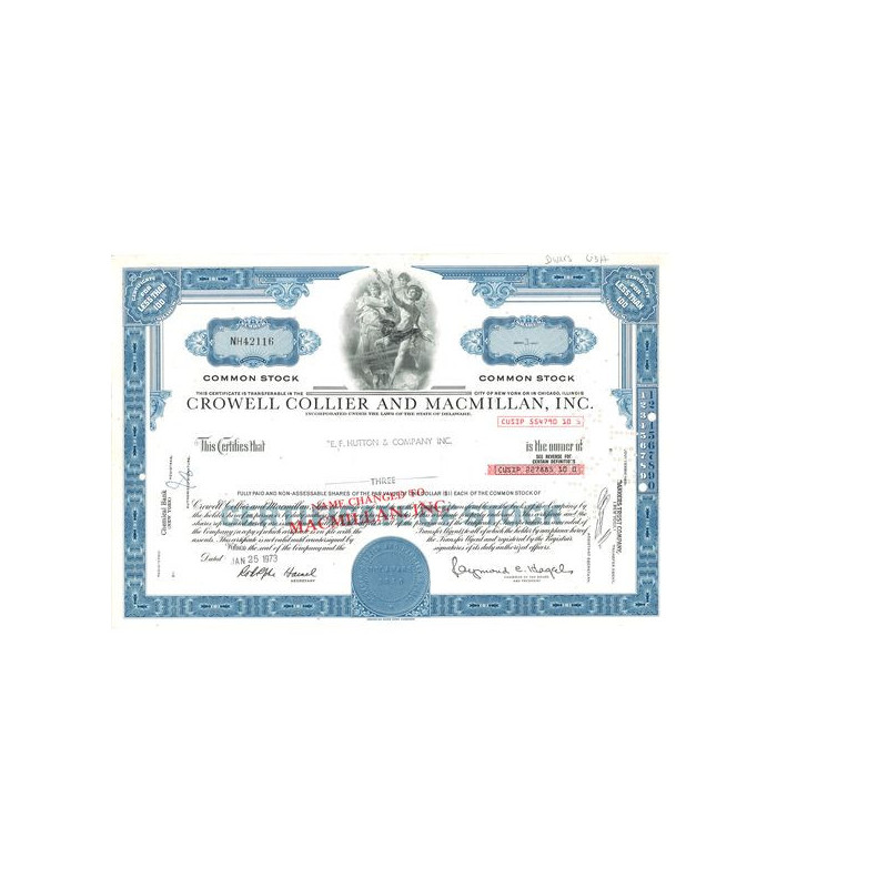 Crowell Collier and Macmillan Inc (Titre 03 Act)