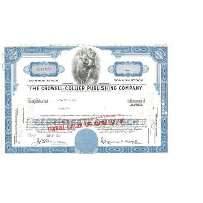 Crowell Collier Publishing Cy (Titre 70 Act)