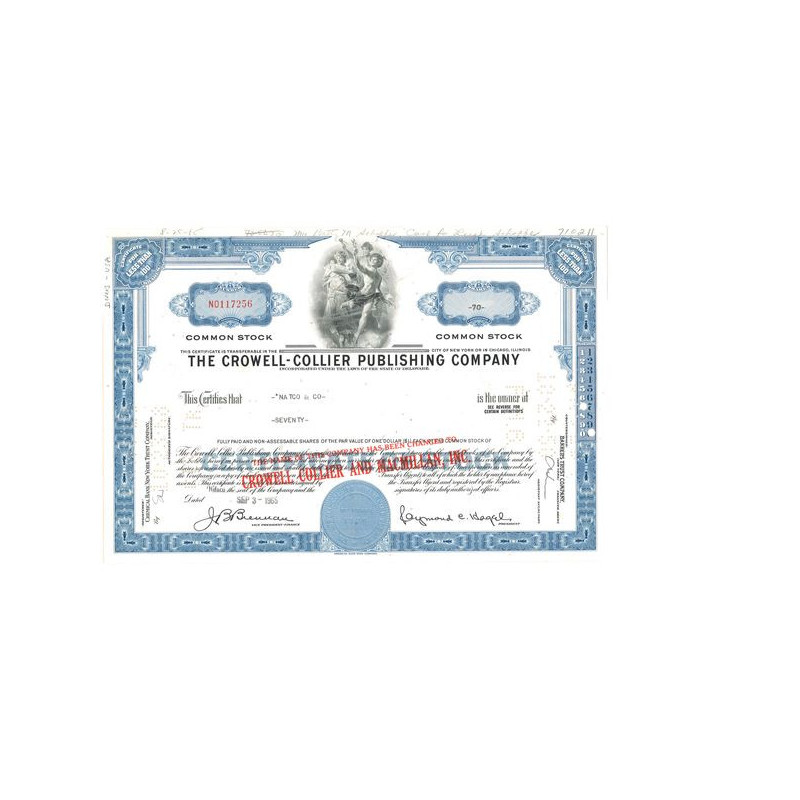 Crowell Collier Publishing Cy (Titre 70 Act)