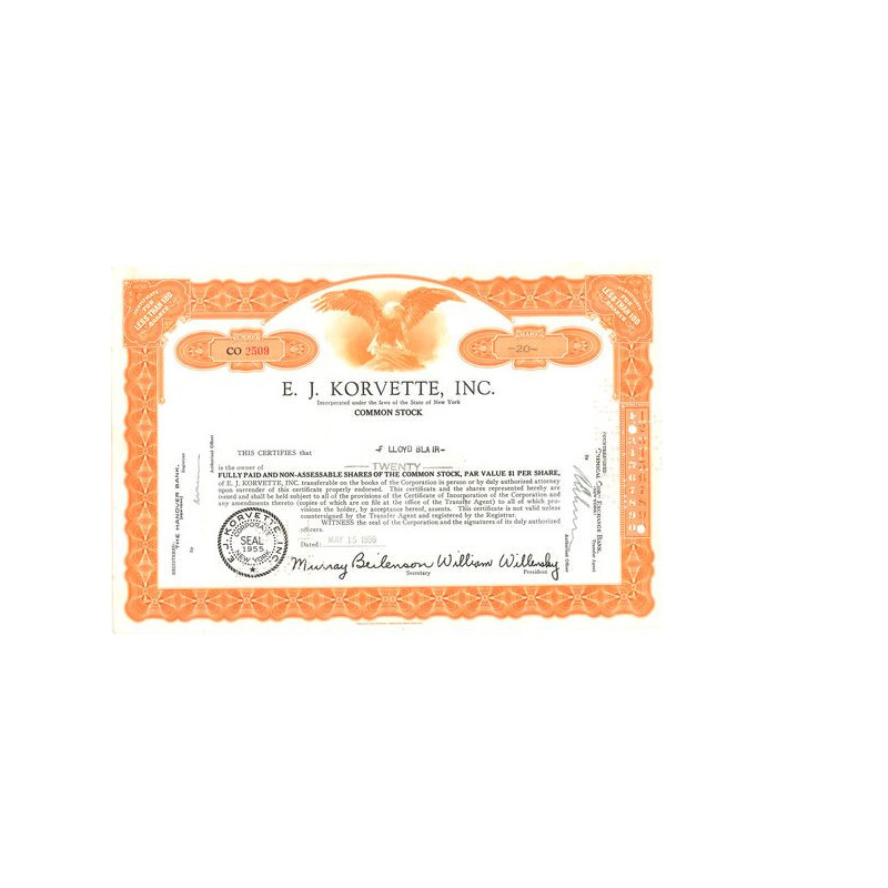 E. J. Korvette Inc (Titre 20 Act)