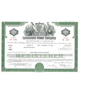 Consumers Power Cy (Act 1000 $)