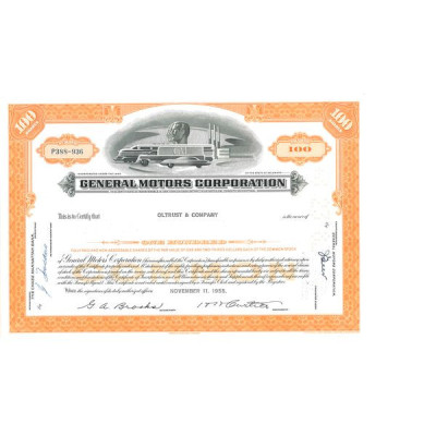 General Motors Corp (Orange)(Titre 100 Act)