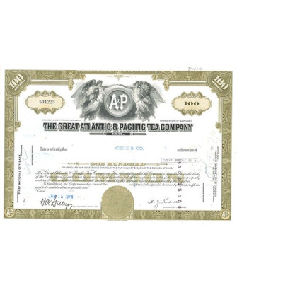 The Great Atlantic & Pacific Tea Cy (Titre 100 Act)