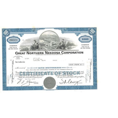 Great Northern Nekoosa Corp (Titre 100 Act)