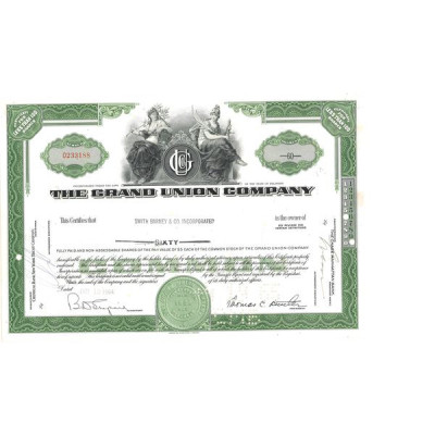 The Grand Union Cy (Titre 60 Act 5$)
