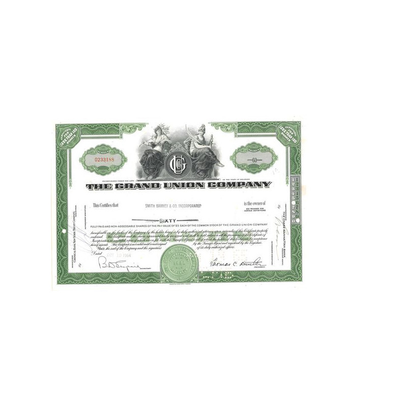 The Grand Union Cy (Titre 60 Act 5$)