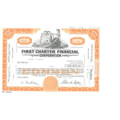 First Charter Financial Corp (Titre 02 Act)