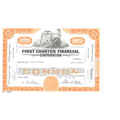 First Charter Financial Corp (Orange)(CN)