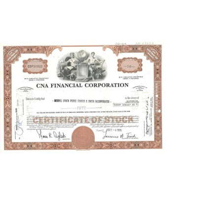 CNA Financial Corp (Titre 50 Act)