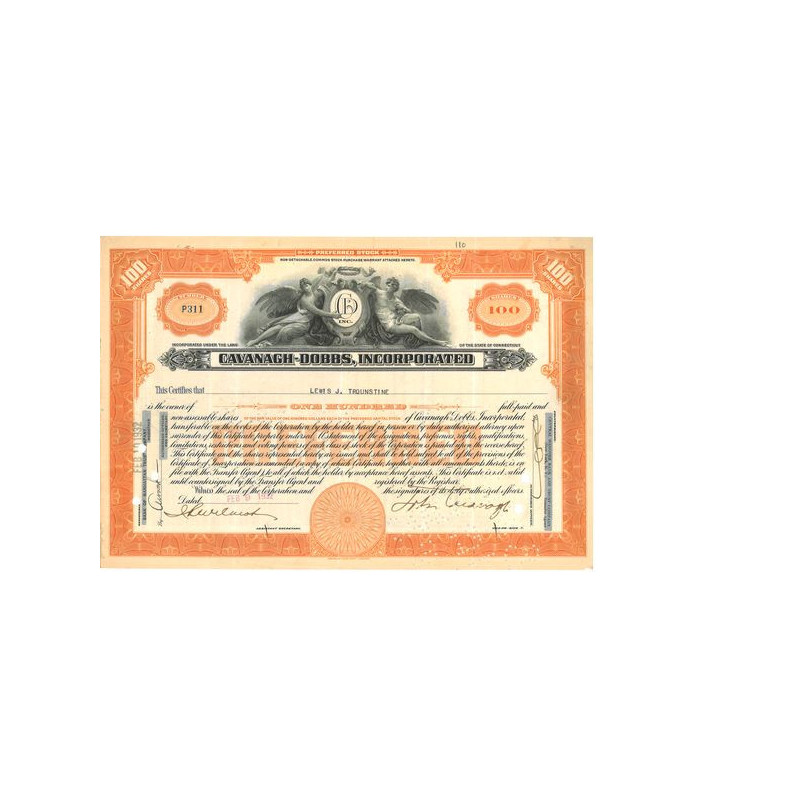 Cavanagh-Dobbs. Inc (Titre 100 Act)