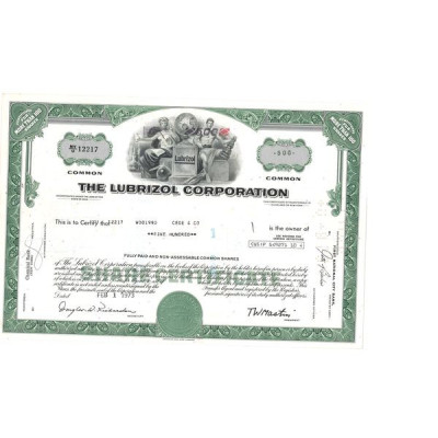 The Lubrizol Corp (Titre 500 Act)