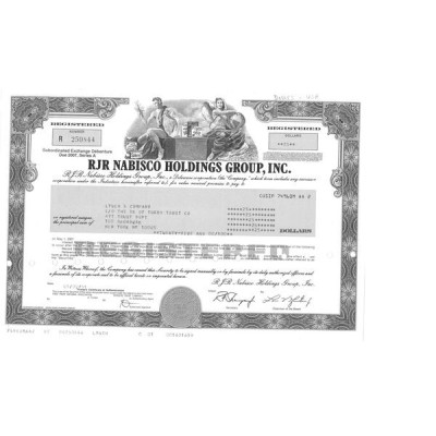 RJR Nabisco Holdings Group Inc (Titre 25 Act)